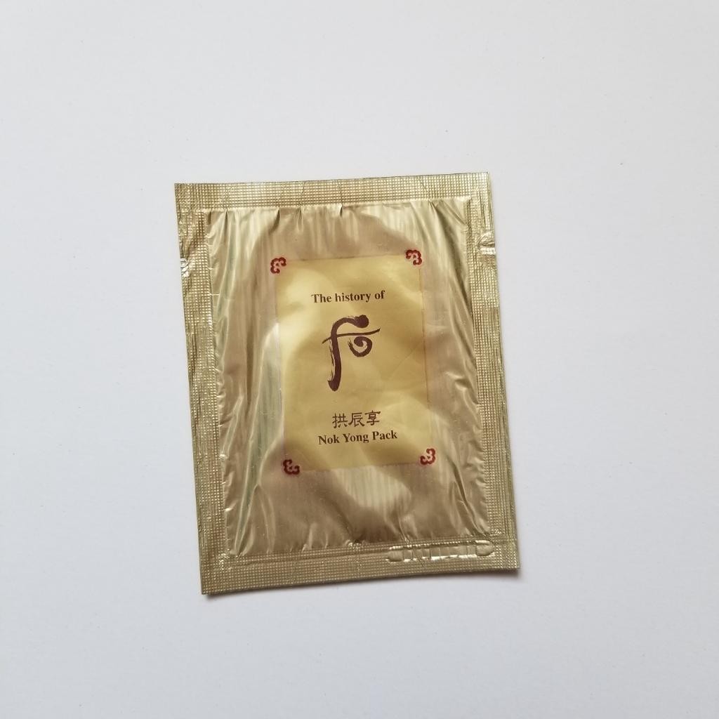The History of Whoo Nok Yong Energy Mask Смываемая маска на основе экстракта оленьих рогов и маточного пчелиного молочка.