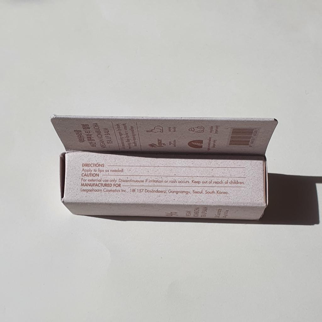 Dr Ceuracle Vegan Kombucha Tea Lip Balm Веганский бальзам для губ с чаем комбуча