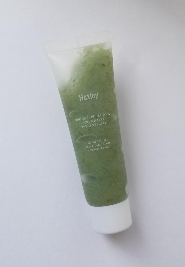 Huxley Scrub Mask: Sweet Therapy Мягкая маска-скраб для лица