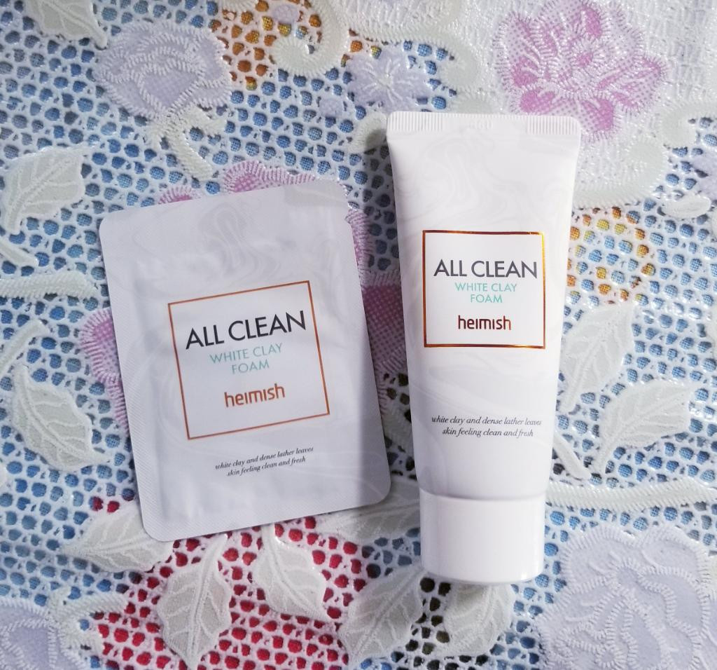 Heimish All Clean White Clay Foam Глиняная пенка для глубокого очищения пор