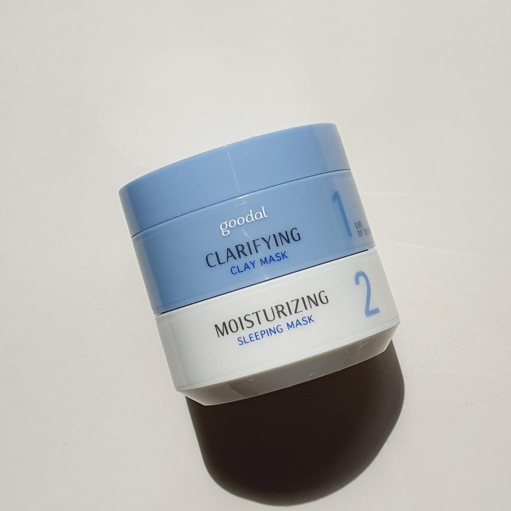 GOODAL Moist Synergy Mask Duo: Clarifying + Moisturizing Средство 2-в-1 для ухода за кожей (Очищение и Увлажнение)