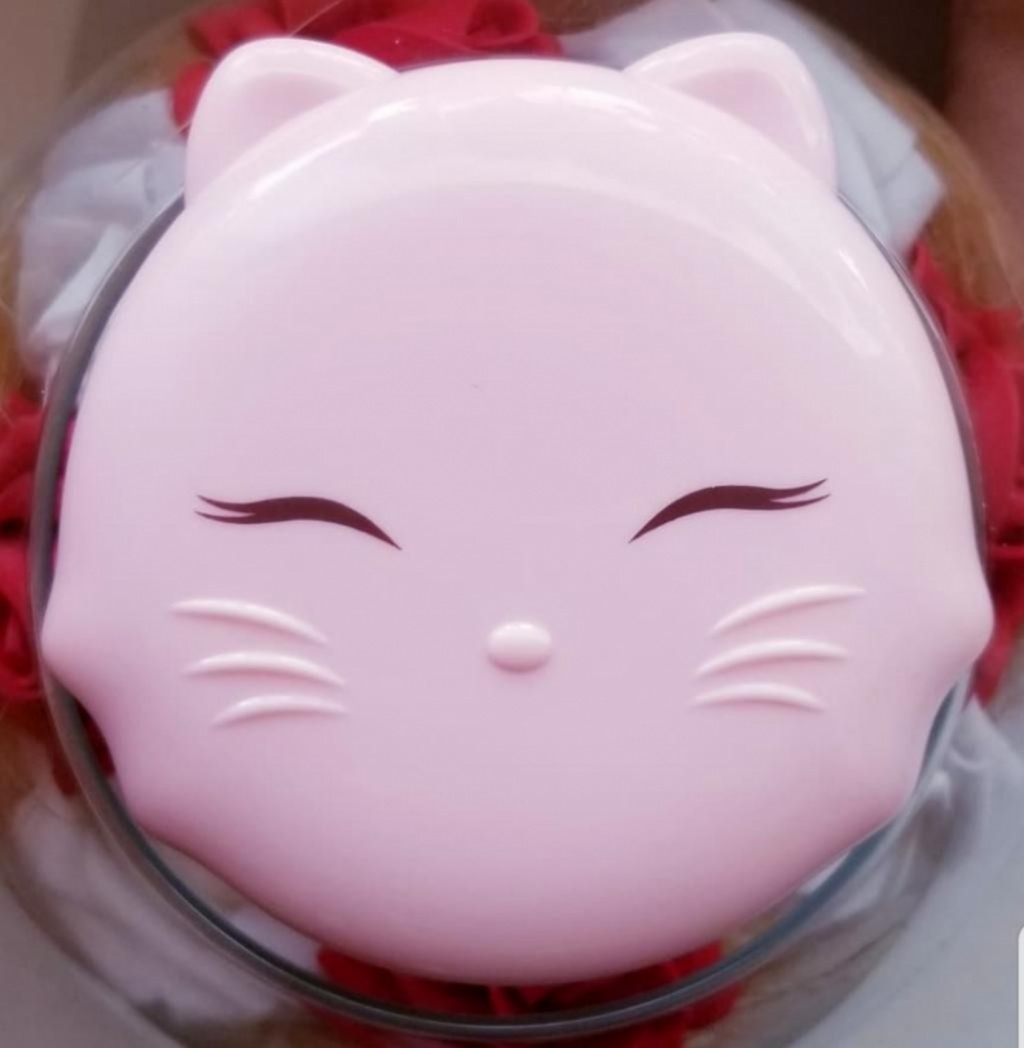 TONY MOLY Cats Wink Clear Pact Матирующая и очищающая пудра мелкого помола