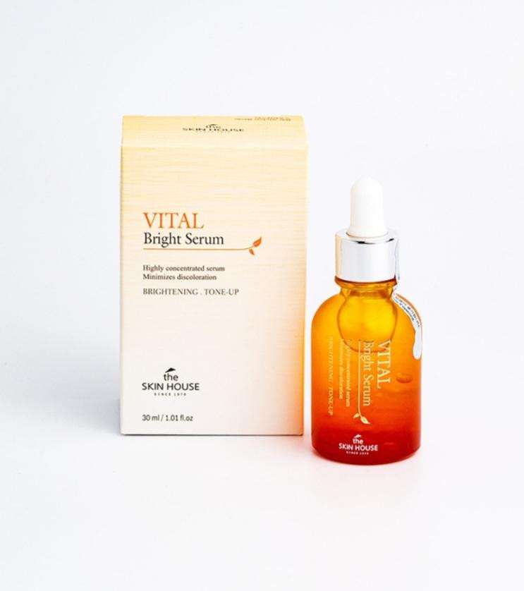 The Skin House Vital Bright Serum Ampoule Витаминизирующая осветляющия ампульная сыворотка