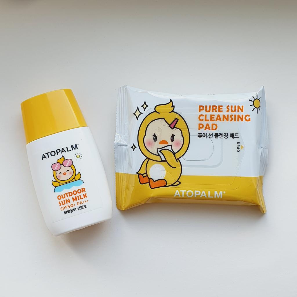 Atopalm Pure Sun Cleansing Pad Салфетки для очищения