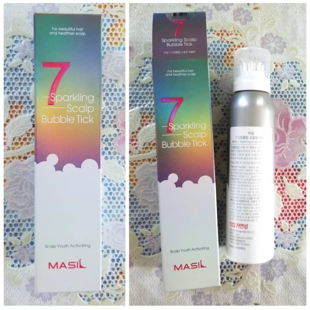 Masil 7 Sparkling Scalp Bubble Tick Пилинг для кожи головы