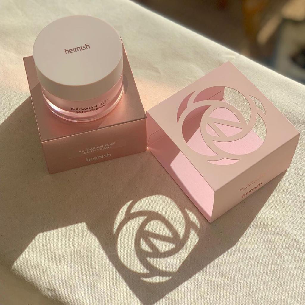 Heimish Bulgarian Rose Satin Cream Питательный крем-праймер с розой.