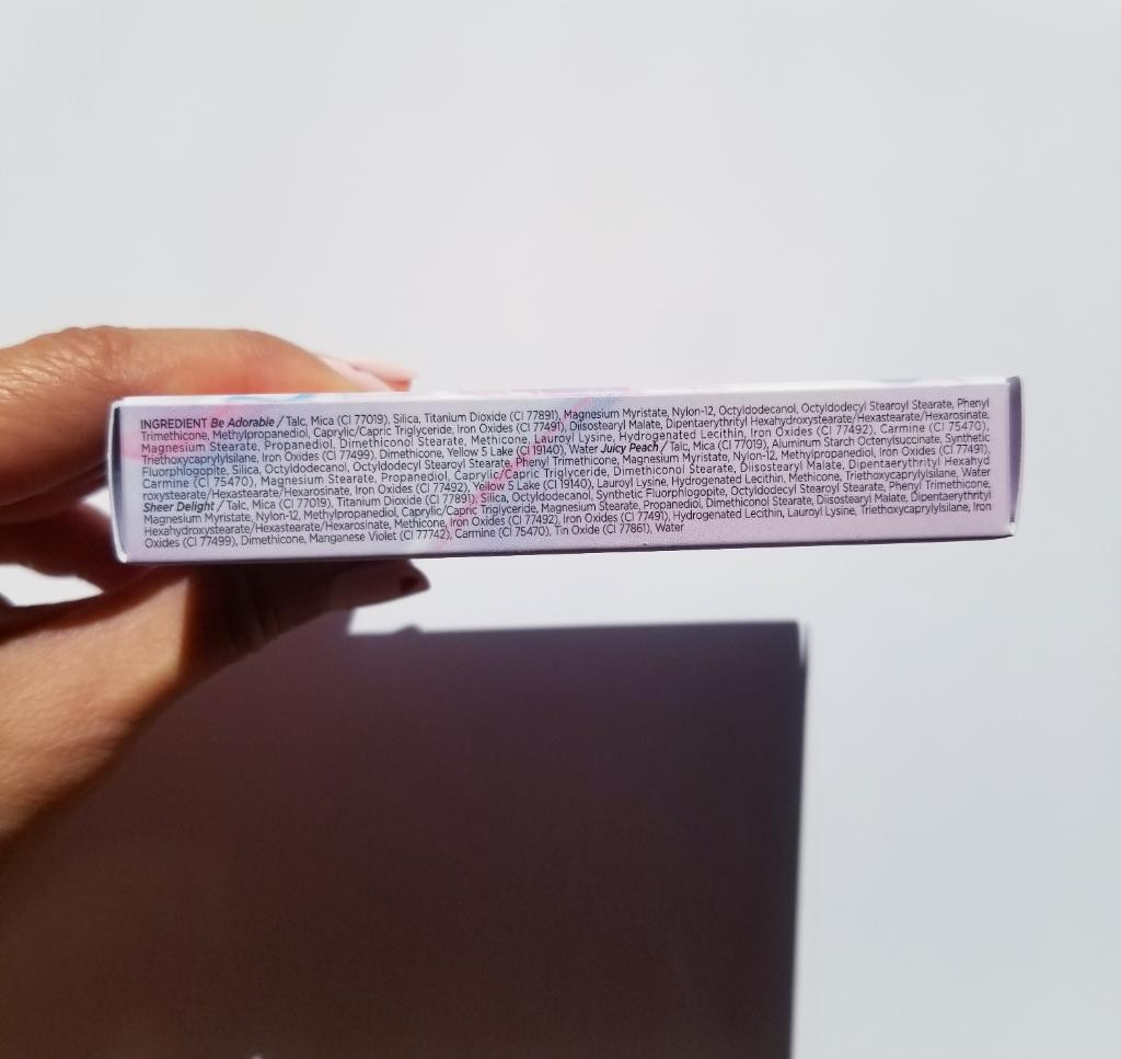 Moonshot pure laered palette lively coral Палетка теней.