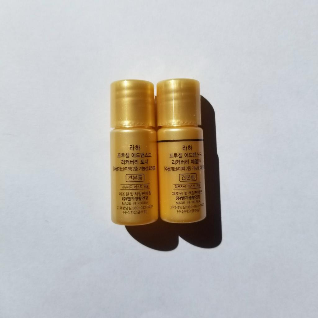 Isa KNOX LAHA True Cell Advanced Recovery” (Toner, Emulsion) Премиальный антивозрастной набор (тонер и эмульсия)