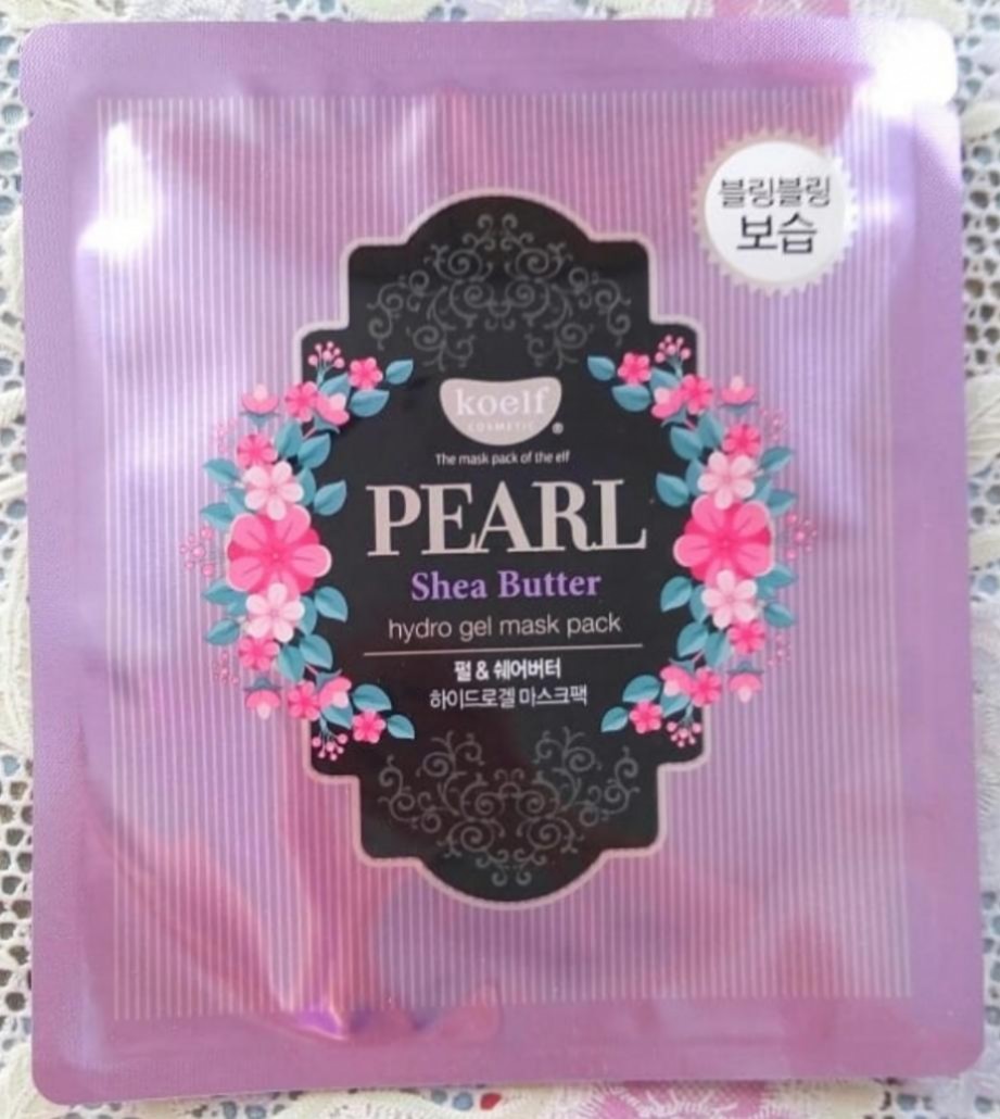 Pearl & Shea Butter Hydro Gel Mask Pack Koelf Гидрогелевая маска для лица