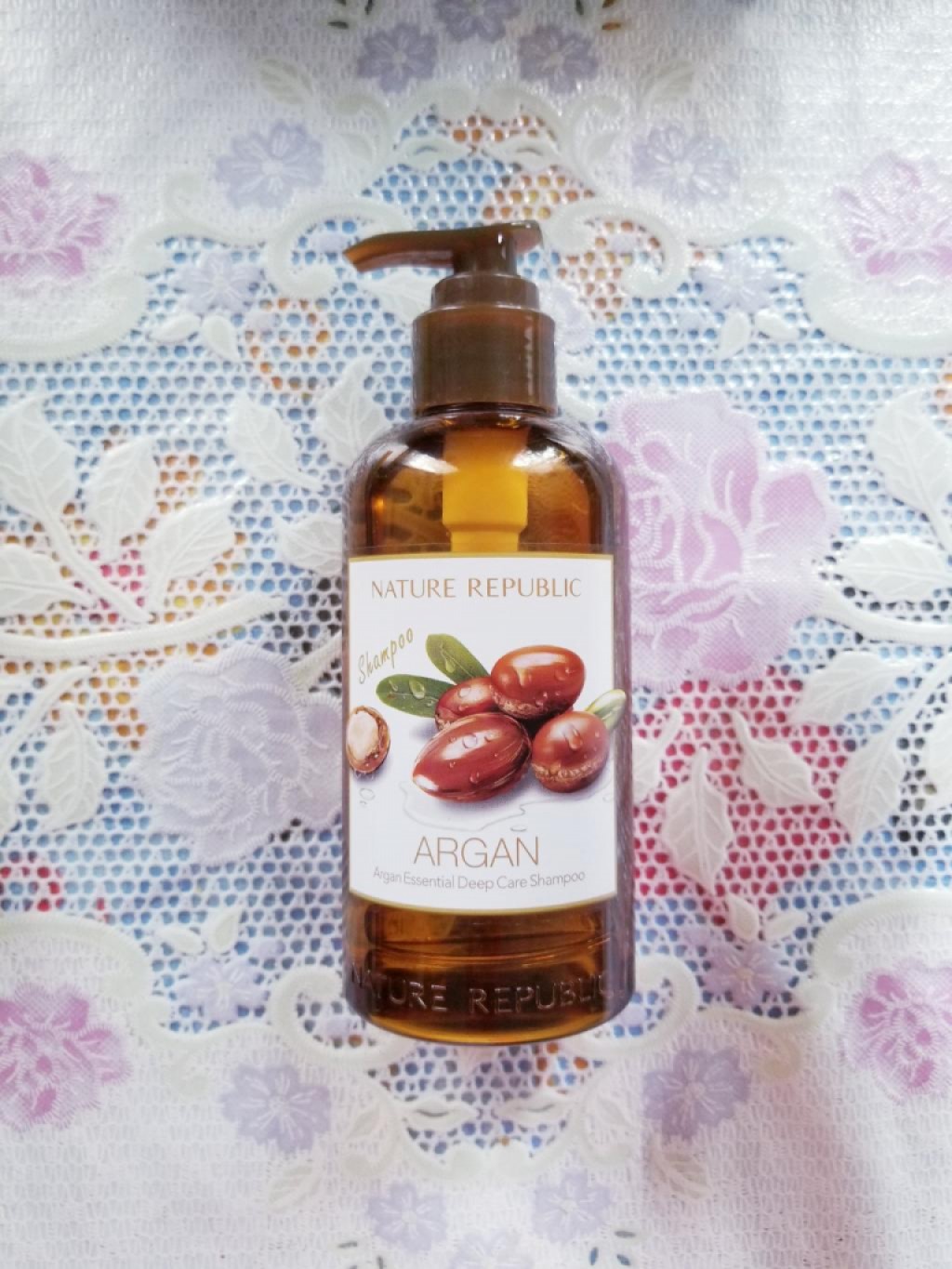 Nature Republic Argan Essential Deep Care Shampoo Шампунь для волос с аргановым маслом