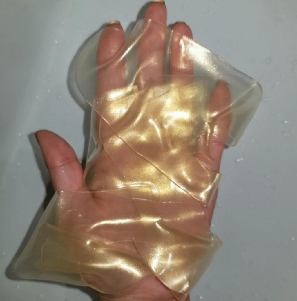 Koelf Gold royal jelly Hydro Gel face Mask Гидрогелевая маска с золотом и прополисом.