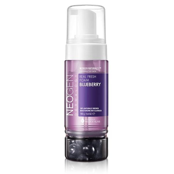 Neogen Dermalogy Real Fresh Foam  Blueberry Пенка для умывания лица с ягодами черники.