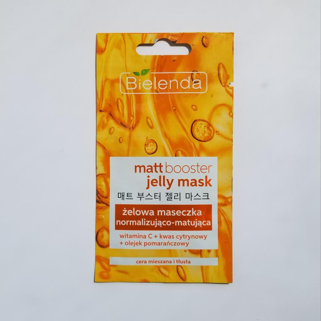 Bielenda Jelly Mask Matt Booster Матирующая маска-гель (желе).