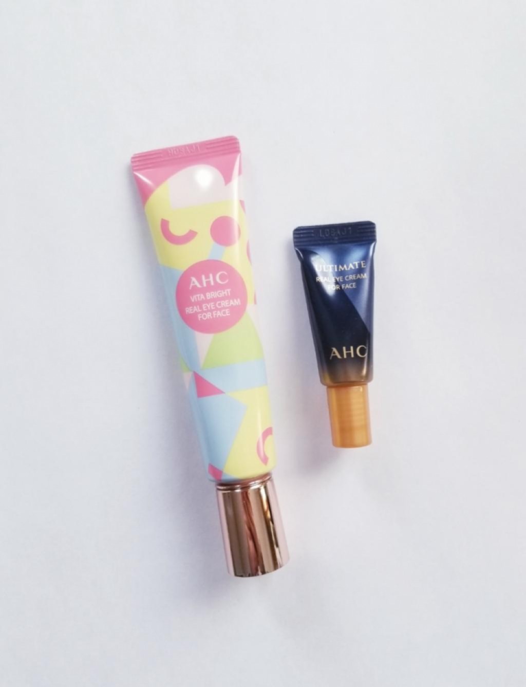 AHC Vita Bright Real Eye Cream For Face Лимитированный осветляющий крем для век и лица.