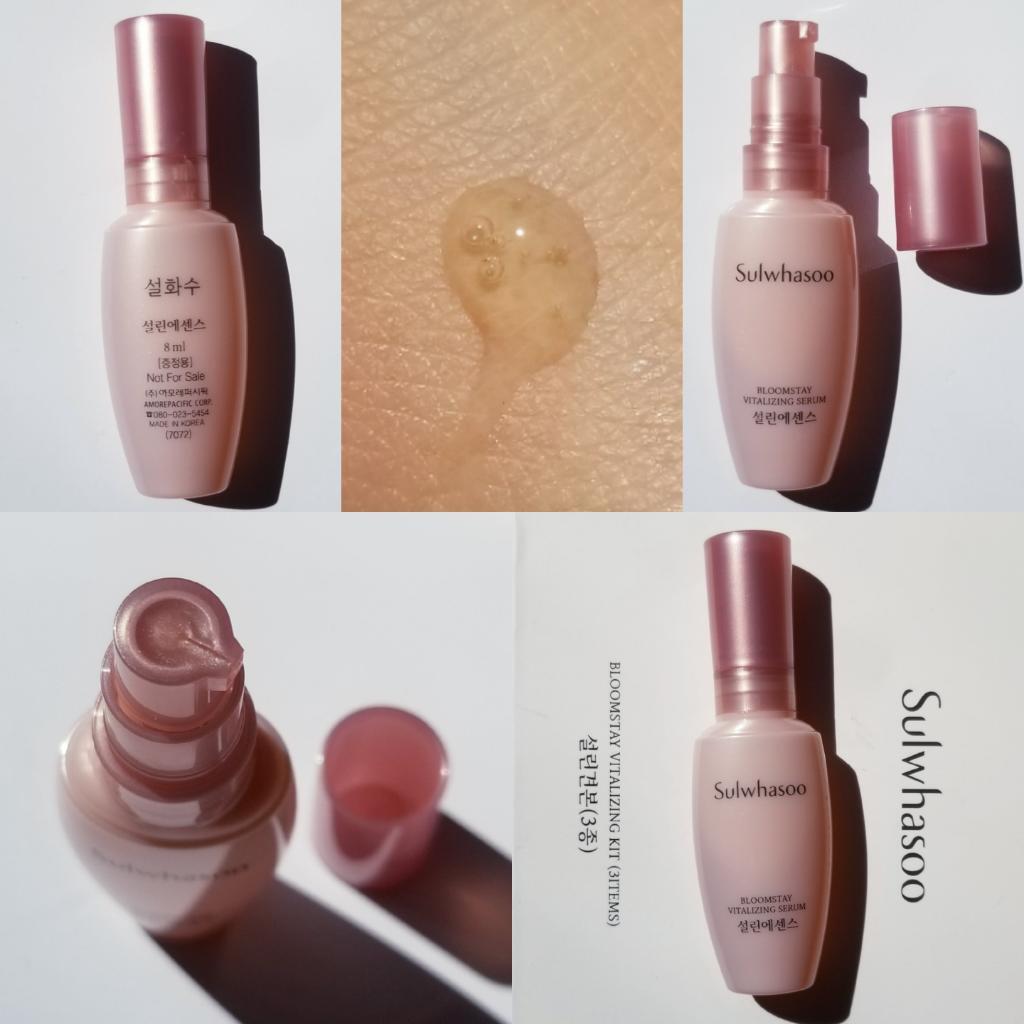 Sulwhasoo Bloomstay Vitalizing Kit Ферментированный набор антивозрастных средств с антиоксидантами.