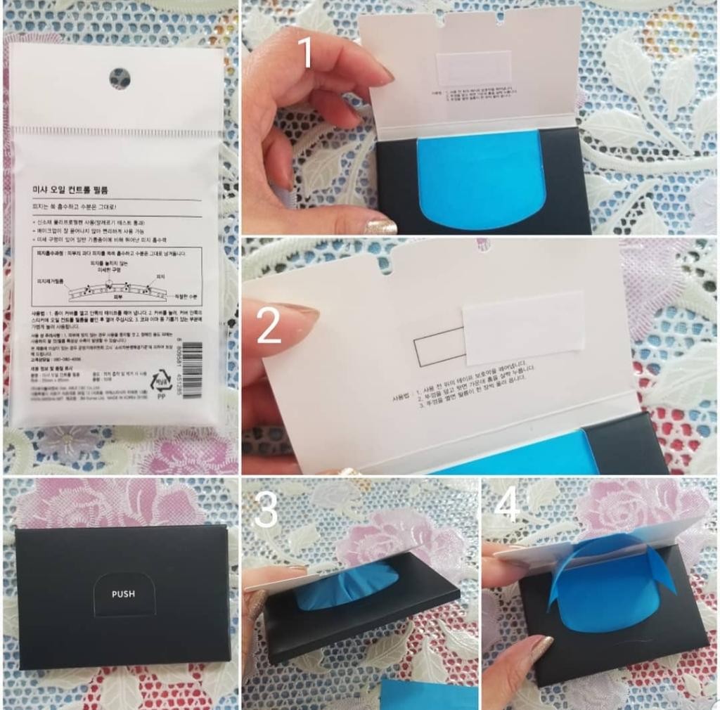 Missha oil control film Матирующие салфетки