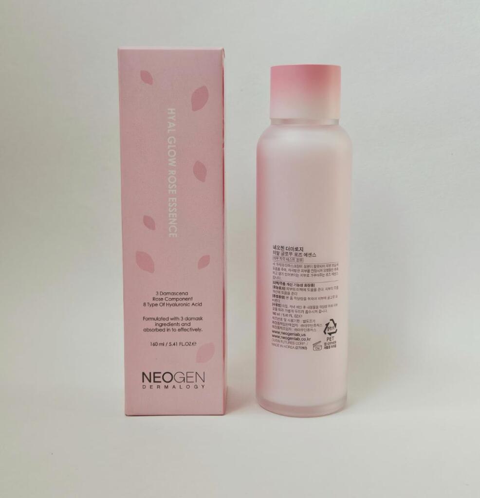 Neogen dermatology hyal glow rose essence  Увлажняющая эссенция с гиалуроновой кислотой и экстрактом розы
