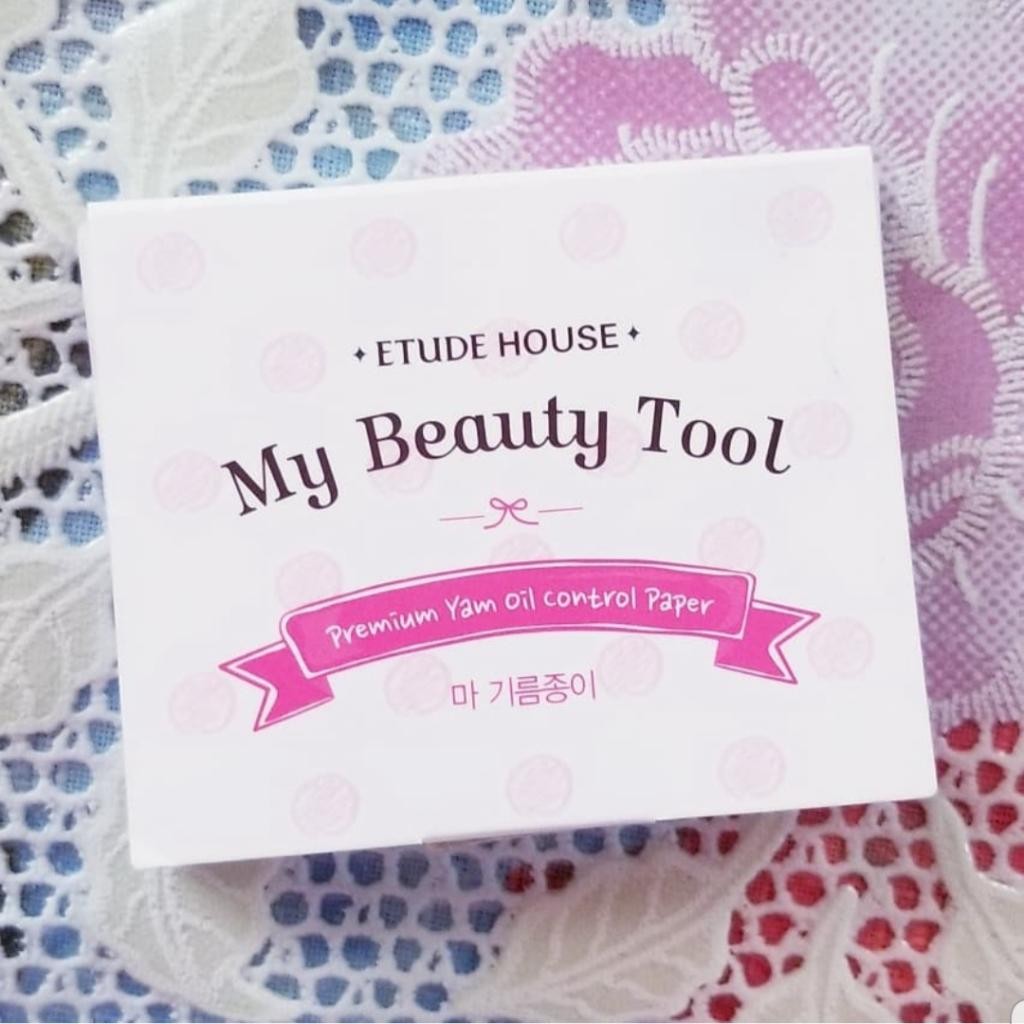 Etude house My Beauty Tool Premium Yam Oil Control Paper Матирующие салфетки