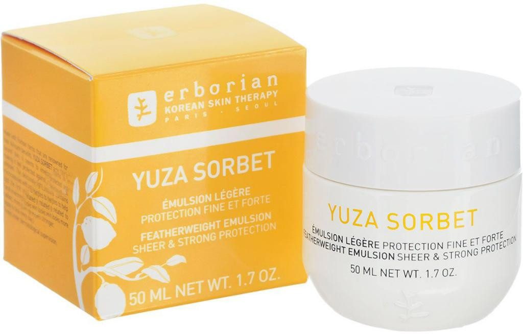 Erborian yuza sorbet Увлажняющий дневной крем.