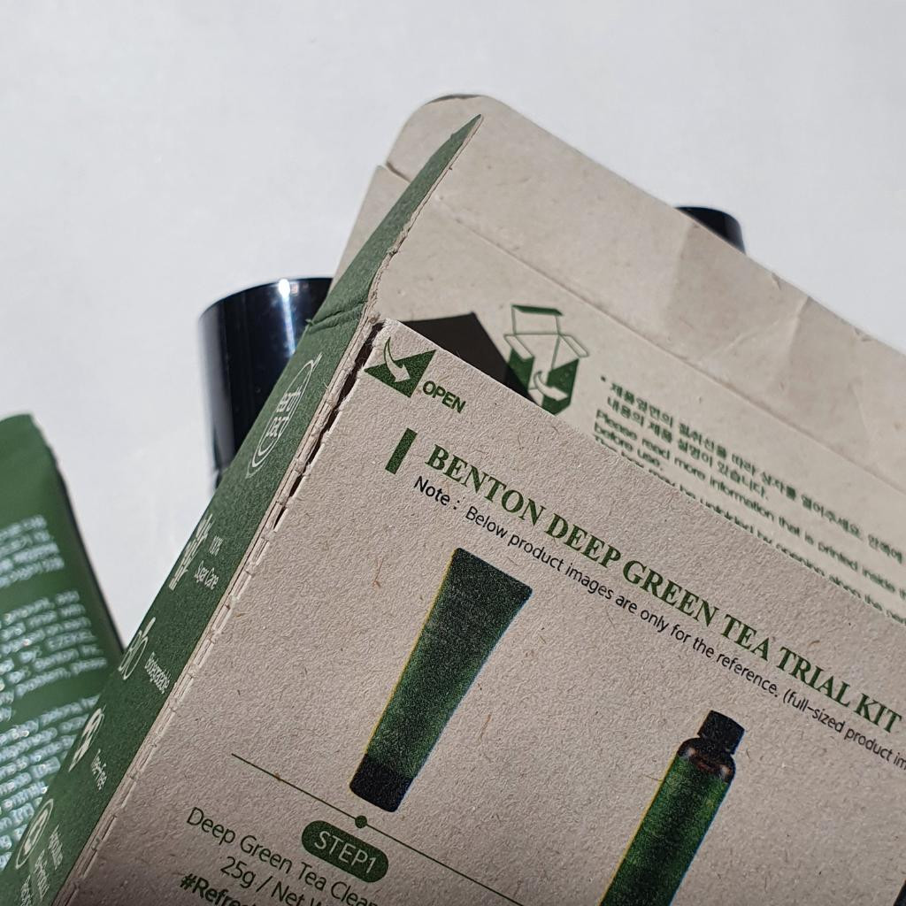 Benton Deep Green Cleansing Foam (25 гр) Глубоко очищающая пенка