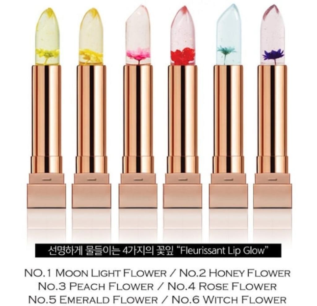 GLAMFOX Fleurissant Lip Gloss Бальзам-тинт и блеск для губ