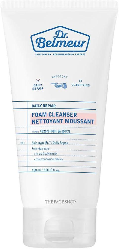 The Face Shop Dr Belmeur Daily Repair Moisturizer Hydratant Увлажняющий крем-лосьон с гипоаллергенной формулой.