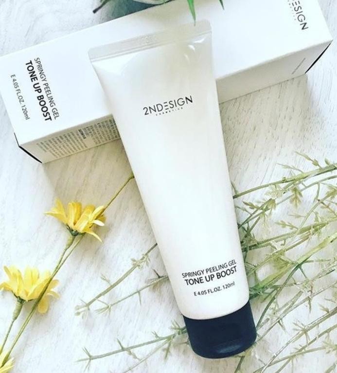 2ndesign Springy Peeling Gel Tone Up Boost Пилинг - скатка для лица