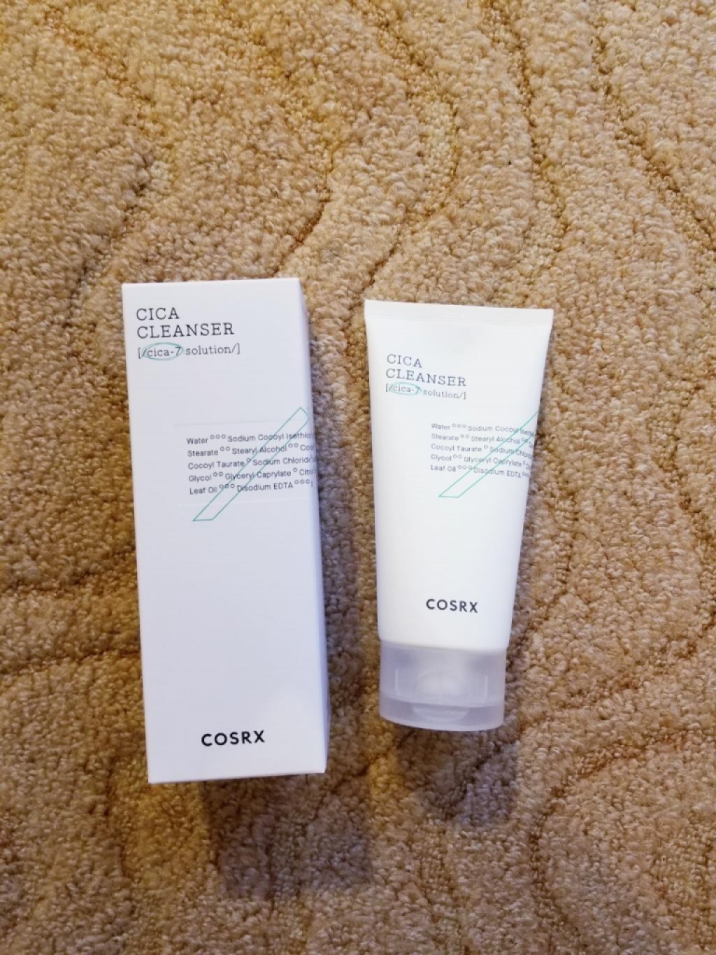 COSRX Pure Fit Cica Cleanser Деликатная пенка для умывания