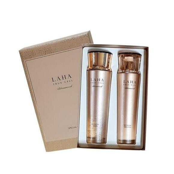 Isa KNOX LAHA True Cell Advanced Recovery” (Toner, Emulsion) Премиальный антивозрастной набор (тонер и эмульсия)