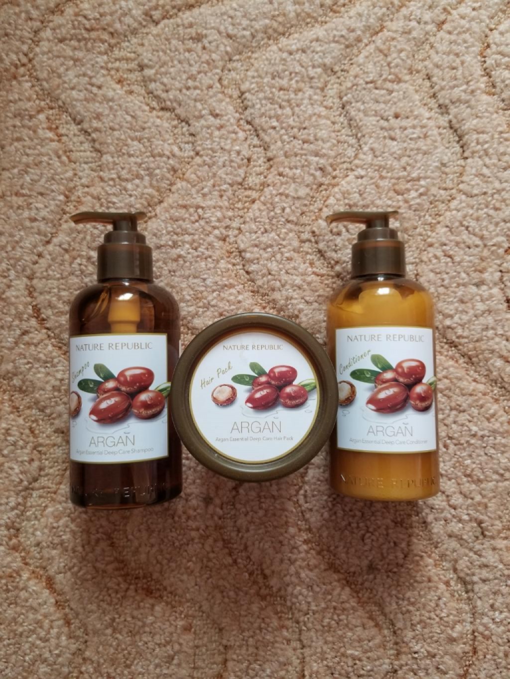 Nature Republic Argan Essential Deep Care Hair Pack Питательная маска для волос