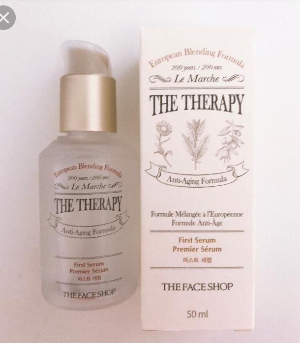 The Face Shop The Therapy Anti-Aging Formula First Serum  Антивозрастная сыворотка.