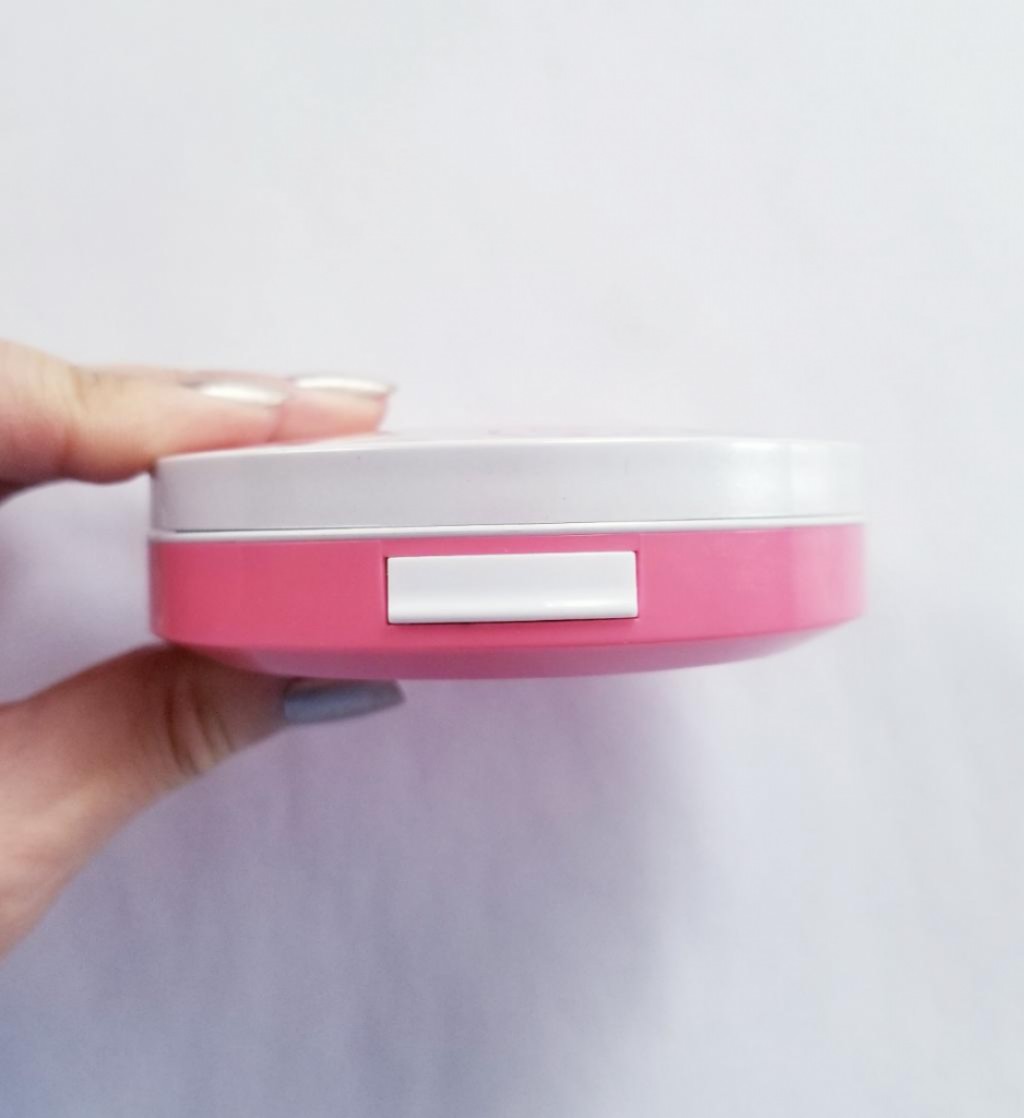 FARMSTAY Pink Flower Blooming UV Pact SPF50 PA+++ Пудра с максимальным spf.