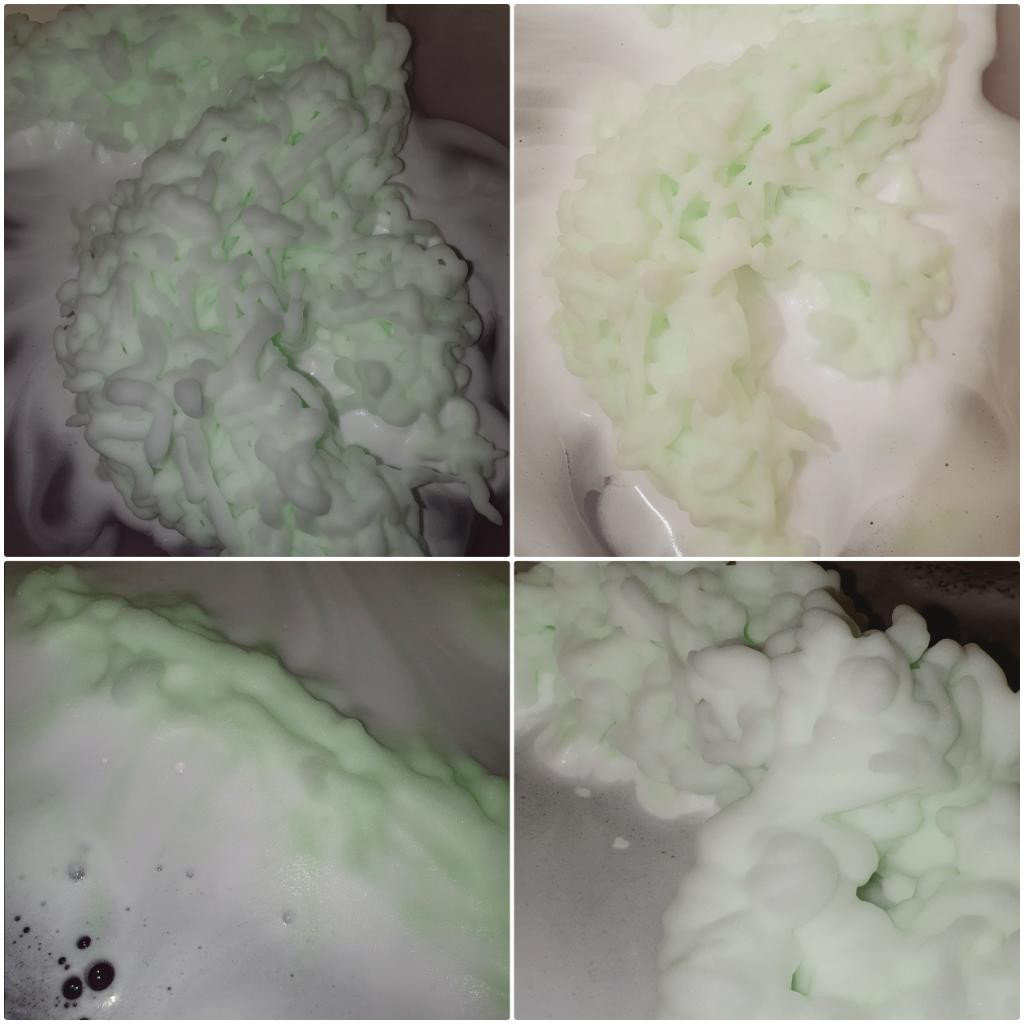 Jmella In France Marvel Green Melon Family Whipping Cleancer Очищающая пена для ванны с ароматом дыни - взбитое очищающее средство для всей семьи.