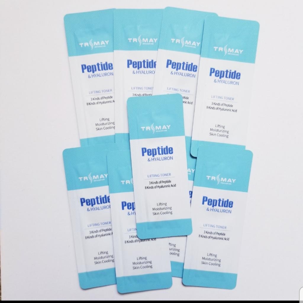 Trimay Peptide & HYALURON LIFTING Toner охлаждающий подтягивающий тонер с пептидами и гиалуроновой кислотой