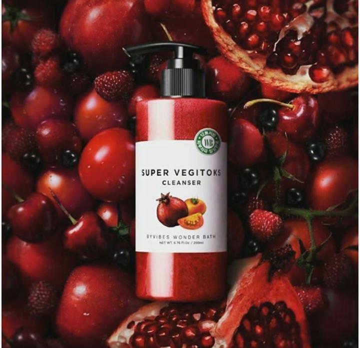 Chosungah By Vibes Wonder Bath Super Vegitoks Mask red  2-х ступенчатая система с детокс-эффектом