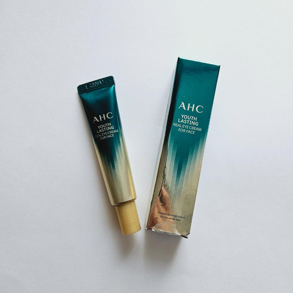 AHC Youth Lasting Real Eye Cream Омолаживающий крем для век с 9 видами коллагена