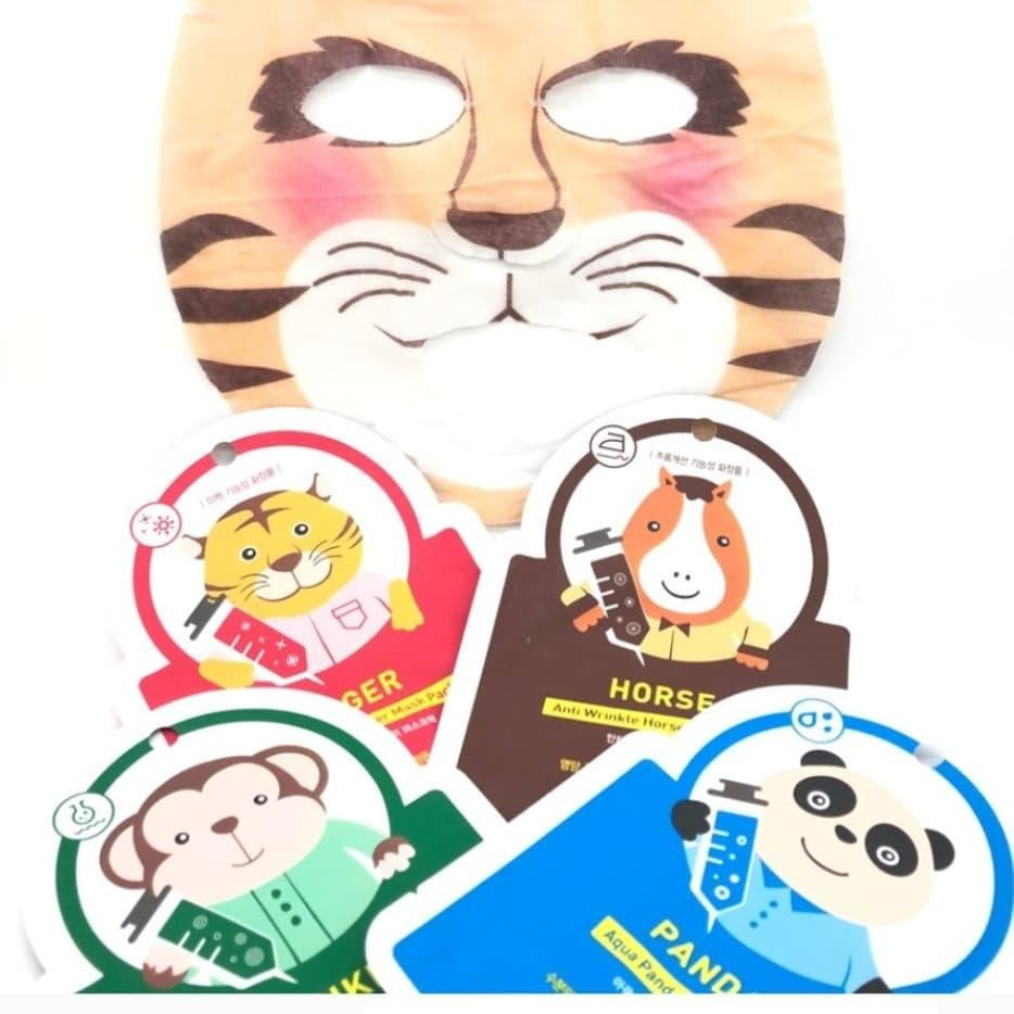 Proud Mary Tiger Animal Mask Pack Тканевая маска для осветления.