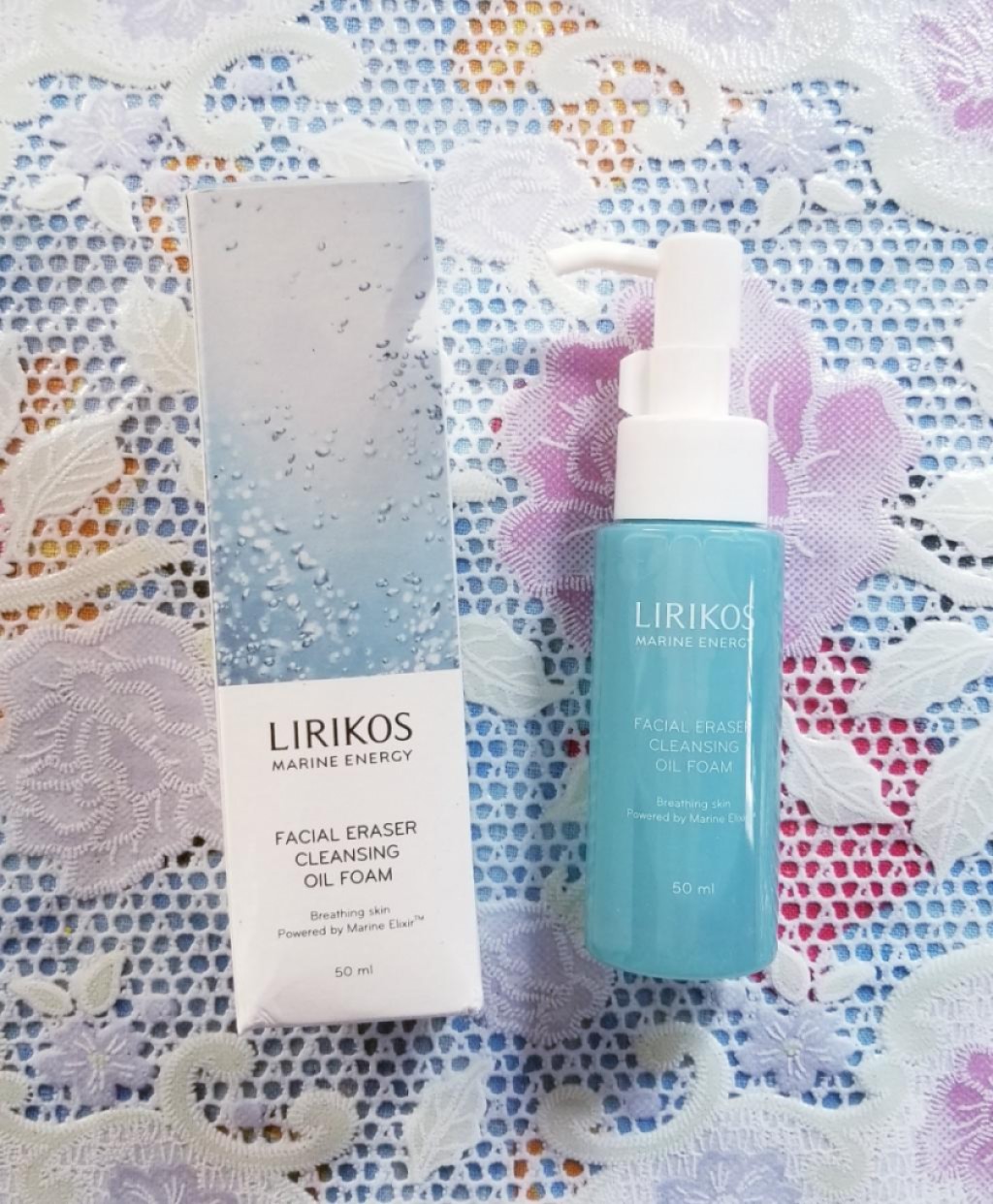 LIRIKOS Marine Energy Facial Eraser Cleansing Oil Гидрофильное очищающее с морскими минералами 2-в-1