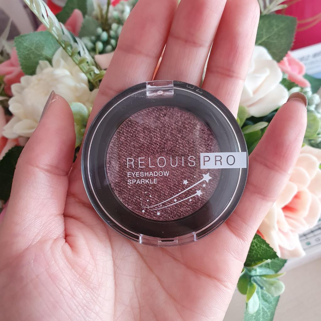 RELOUIS PRO Eyeshadow Sparkle Тени для век в оттенке 07 Purple Smoky.