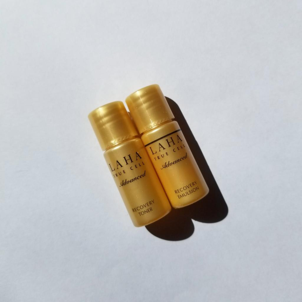Isa KNOX LAHA True Cell Advanced Recovery” (Toner, Emulsion) Премиальный антивозрастной набор (тонер и эмульсия)