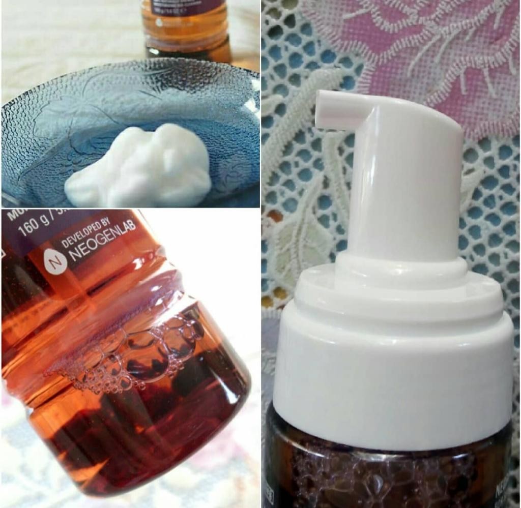 Neogen Dermalogy Real Fresh Foam  Blueberry Пенка для умывания лица с ягодами черники.