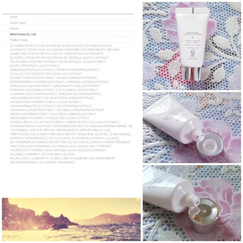 Klavuu Pure Pearlsation Revitalizing Facial Cleansing Foam Пенка для умывания с экстрактом жемчуга