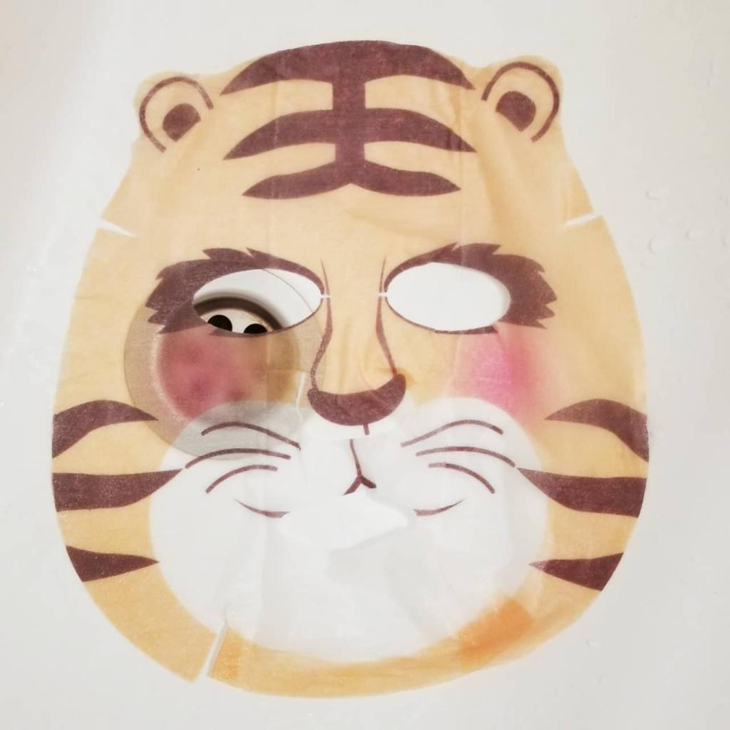 Proud Mary Tiger Animal Mask Pack Тканевая маска для осветления.