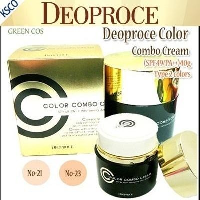 СС крем Deoproce Color Combo Cream  СС крем для лица с технологий капсульного изменения цвета