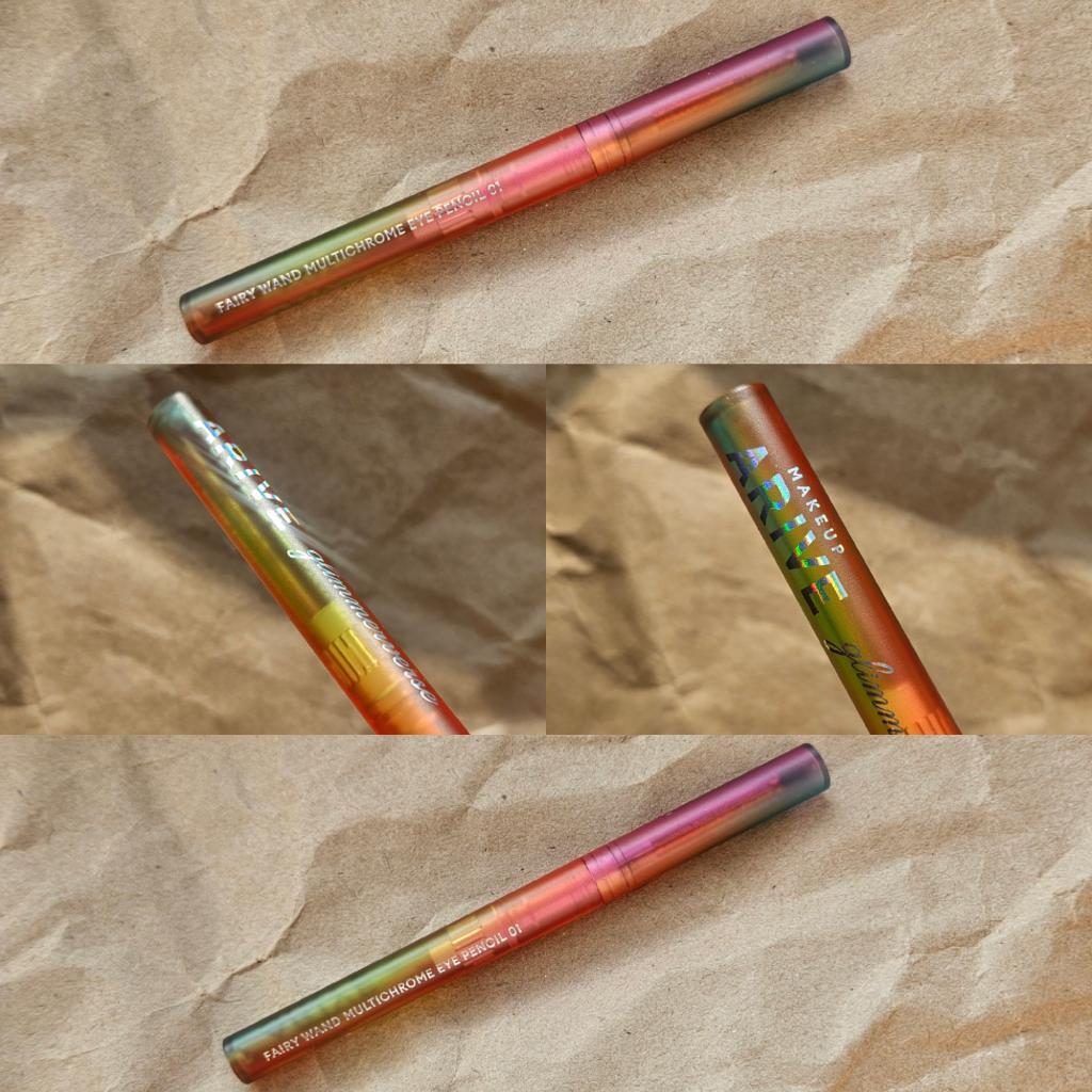 Arive Makeup Glimmerverse Fairy Wand Multichrome Eye Pencil 01 Swamp Rose Стойкий мультихромный карандаш для век