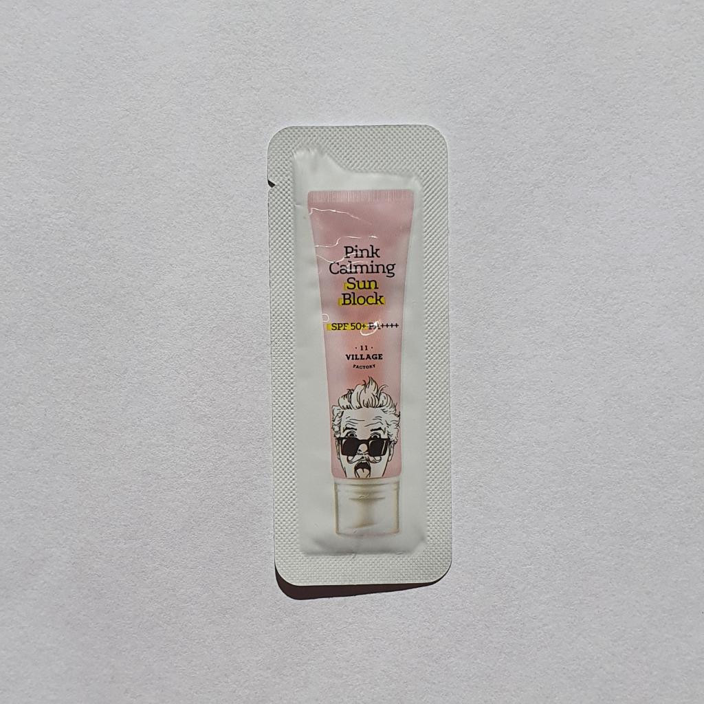 Pink Calming Sun Block SPF50+ PA++++  Солнцезащитный крем для проблемной кожи