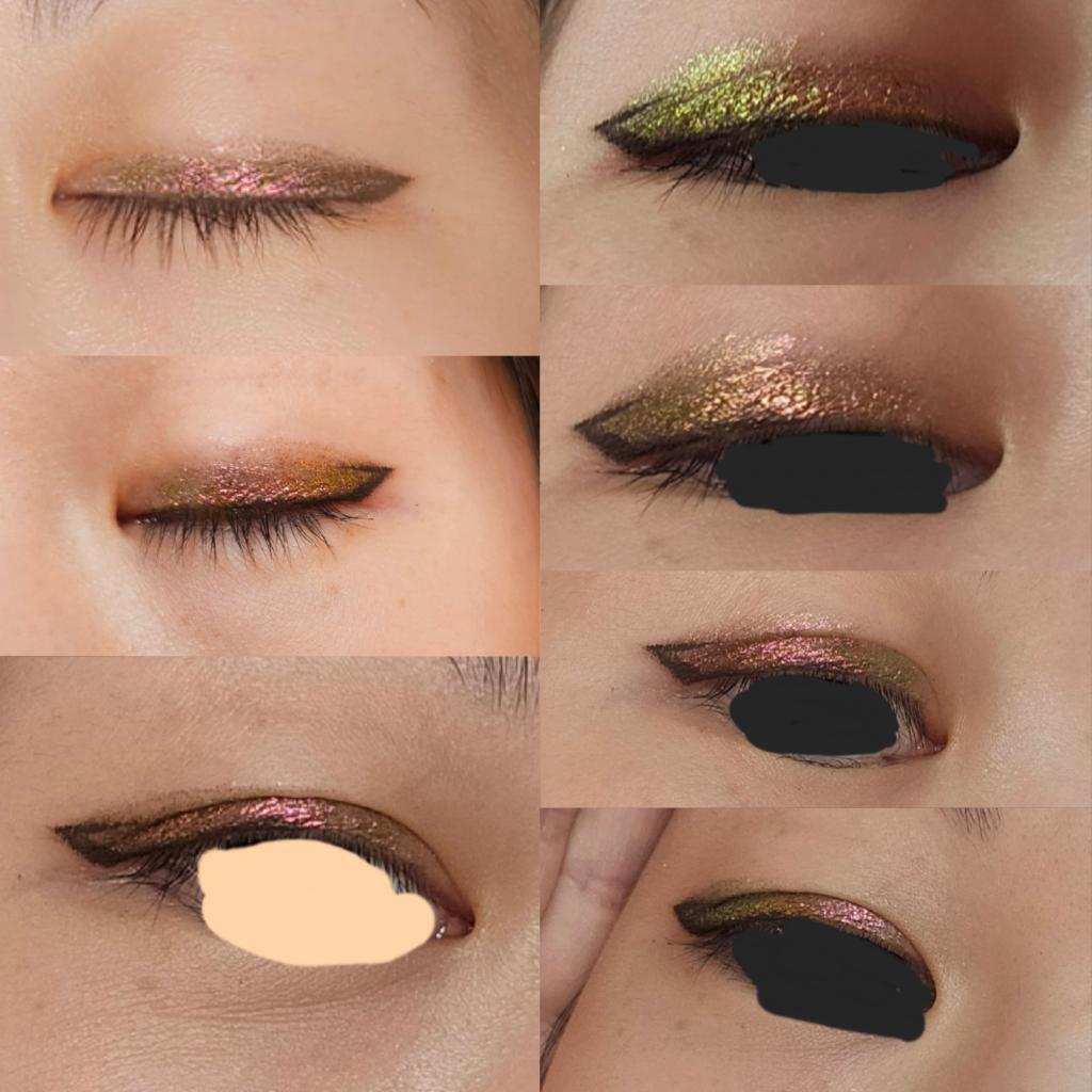 Arive Makeup Glimmerverse Fairy Wand Multichrome Eye Pencil 01 Swamp Rose Стойкий мультихромный карандаш для век