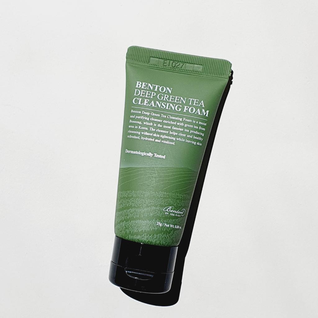 Benton Deep Green Cleansing Foam (25 гр) Глубоко очищающая пенка