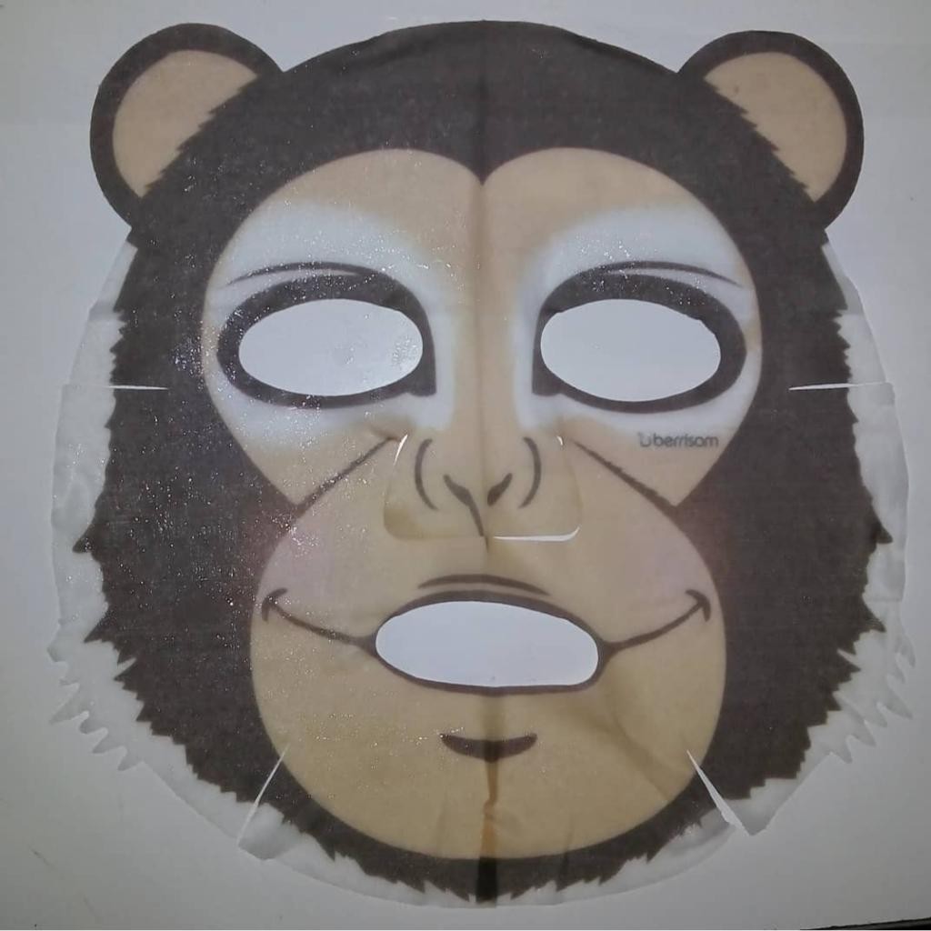 Berrisom Animal Mask Series Monkey Тканевая маска с изображением обезьяны