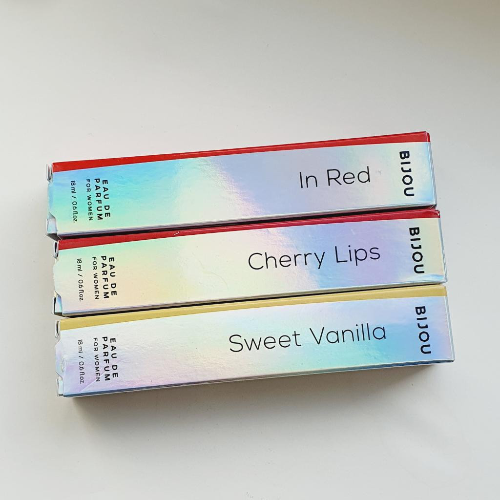 Dilis Bijou Cherry Lips, Sweet Vanila, blooming rose Парфюмерная вода